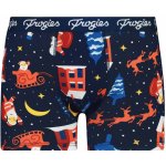 Frogies Pánske trenky Winter story Christmas černá – Zboží Dáma