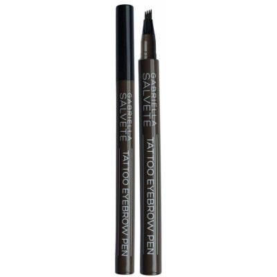 Gabriella Salvete Tattoo Eyebrow Pen fix na obočí 02 Brown 0,28 g – Zboží Mobilmania