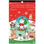 Samolepky a omalovánky vánoční Santa – Zboží Mobilmania