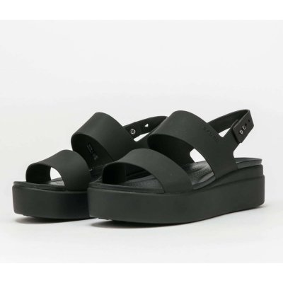 Crocs Brooklyn Low Wedge Black