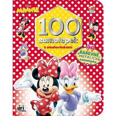 Jiri Models 100 samolepek s omalovánkami Minnie – Zboží Mobilmania