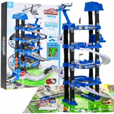 RKToys Vícepodlažní parkoviště s podložkou – Zboží Mobilmania