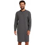 Italian Fashion Balmer pánská noční košile dl.rukáv tm.šedá – Zbozi.Blesk.cz