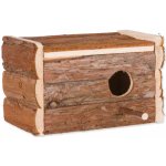 Trixie Hnízdící budka z přírodního dřeva pro korely 30x20x20 cm – Zboží Dáma