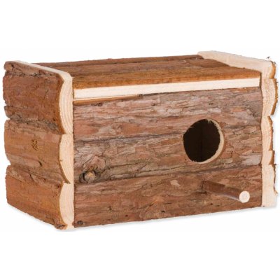 Trixie Hnízdící budka z přírodního dřeva pro korely 30x20x20 cm – Zboží Dáma