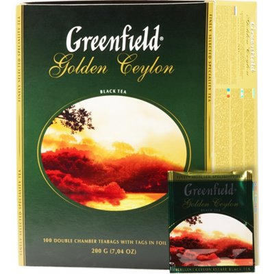 Greenfield GF classic Golden Ceylon černý 100 x 2 g