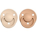 Bibs De Lux přírodní kaučuk 2ks Vanilla / Peach – Hledejceny.cz