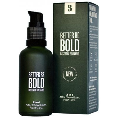 Better Be Bold Best Face Scenario 2-in-1 After Shave Balm & Face Care 50 ml – Zboží Mobilmania