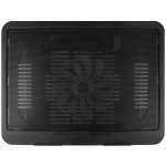 DeTech Chladící podložka 14" USB - černá – Zboží Živě