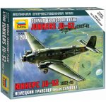 Zvezda Junkers Ju 52 3mTante JuWargames WWII 6139 1:200 – Hledejceny.cz