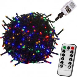 Voltronic 67229 Vánoční řetěz 60 m 600 LED barevný + ovladač