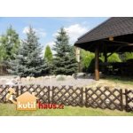 ALDOTRADE zahradní plůtek - mříž - terakota – Zboží Mobilmania
