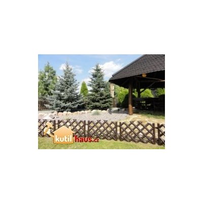 ALDOTRADE zahradní plůtek - mříž - terakota – Zboží Mobilmania