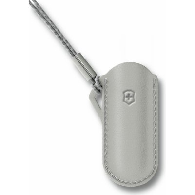 VICTORINOX Kožené pouzdro pro kapesní nůž Classic Mystical Morning šedé – Zboží Mobilmania