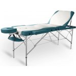 TANDEM Profi A3D Duo Skládací masážní stůlBarva: bílo-tyrkysová 195*70 cm / 15,9 kg / 4 barvy – Zboží Mobilmania