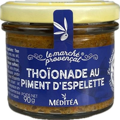 Meditea Franc specialita z tuňáka Thoinade s pal.paprikou Espelette a suš.rajčat 90 g – Sleviste.cz
