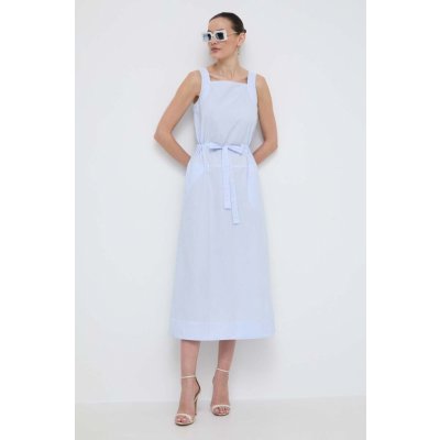 Max Mara Leisure midi 2416221068600 modrá – Zboží Mobilmania