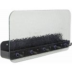 Hübsch Shack 60 x 30 x 13 cm černý/průhledný – Hledejceny.cz