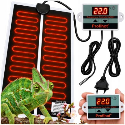 ProfiHot vyhřívací podložka s termostatem 28 x 42 cm 20 W – Hledejceny.cz