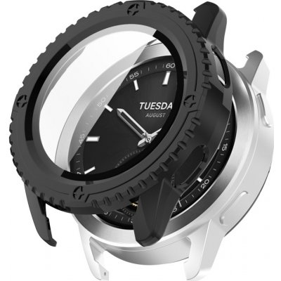 VSECHNONAMOBIL 71832 PC FULL COVER Plastový kryt se sklem pro Xiaomi Watch S3 černý – Zboží Živě