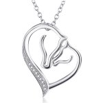 Olivie Dva koníci v srdíčku stříbrný 4693 – Zboží Mobilmania