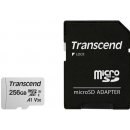 paměťová karta Transcend microSDXC UHS-I U3 256 GB TS256GUSD300S-A