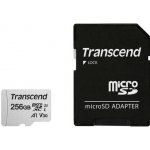 Transcend microSDXC UHS-I U3 256 GB TS256GUSD300S-A – Zboží Mobilmania