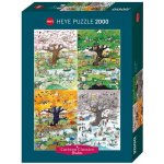 Heye Čtyři roční období Blachon 2000 dílků – Hledejceny.cz