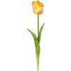 Květina Tulipán růžovo-oranžový 47 cm