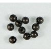 Výroba nástrahy Hends Tungstenové Hlavičky Tungsten Beads Small Slot Black 2,8 mm