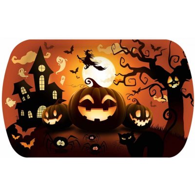 Guirca Podnos na servírování Halloween Dýně 29 x 15 x 3,5 cm – Zboží Dáma