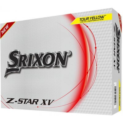 Srixon Z-STAR XV žluté 3 ks – Hledejceny.cz