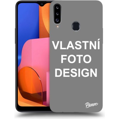 Pouzdro Picasee silikonové Samsung Galaxy A20s - Vlastní design/motiv černé – Zbozi.Blesk.cz