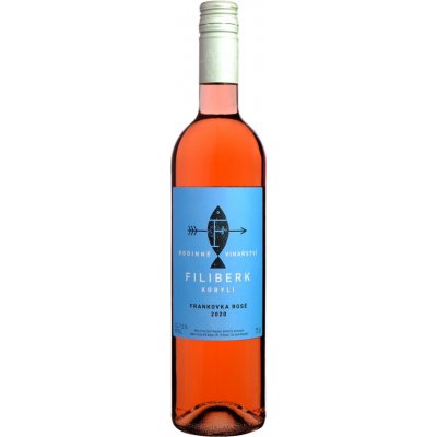 Filiberk Frankovka rosé 2024 12,5% 0,75 l (holá láhev) – Hledejceny.cz