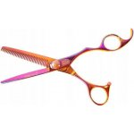 Efilační nůžky Olivia Garden SilkCut Thinner EUR 6,35" Rainbow Edition duhové RT6.35 – Zboží Dáma