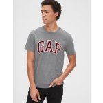 Gap tričko Logo t shirt Šedá – Zboží Mobilmania