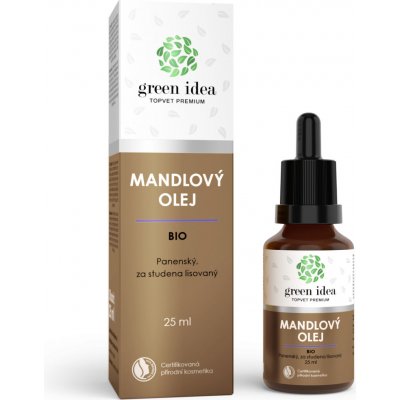 Green Idea Mandlový olej BIO 25 ml – Zbozi.Blesk.cz