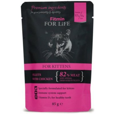 Fitmin For Life Kitten 85 g – Zboží Mobilmania