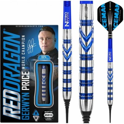 Red Dragon Gerwyn Price ORIGINALS 90% 22g soft – Zboží Mobilmania