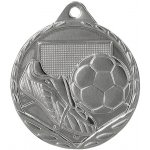 Designová kovová medaile Fotbal Stříbro 3,2 cm – Zboží Mobilmania