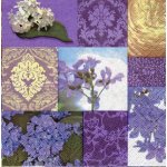 Ubrousek 33x33 cm FIALOVÁ KRÁSA – Zboží Mobilmania