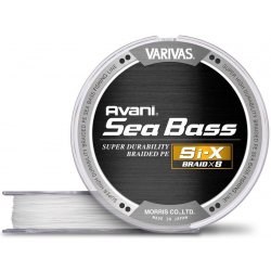 Varivas Šňůra Avani Sea Bass PE Si-X 150m 0,185mm