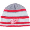 Čepice adidas Detroit Red Wings NHL Heathered grey Beanie