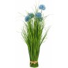 Květina Vergionic 7055 Vysoká umělá tráva česnek, 60 cm