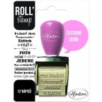 Aladine Otočné razítko s nápisy ROLL´ Stamp Cestovní deník – Sleviste.cz