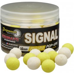 Starbaits Plovoucí Boilies Pop-Up Bright Signal 50g 14mm