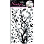 Anděl 10149 samolepící dekorace černošedá větvička 60x32cm – Zboží Dáma