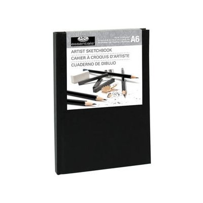 Royal & Langnickel Skicovací blok v pevných deskách A6 lepený – Zboží Mobilmania