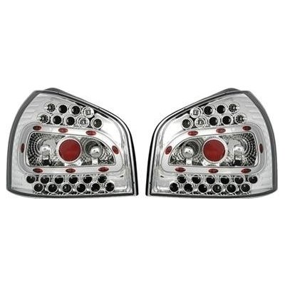 Audi A3 8L - Zadní světla LED provedení CHROM – Zboží Mobilmania