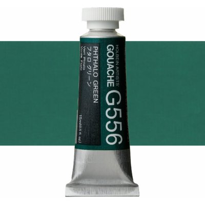 Holbein kvašová barva 15 ml Phthalo Green – Zboží Dáma